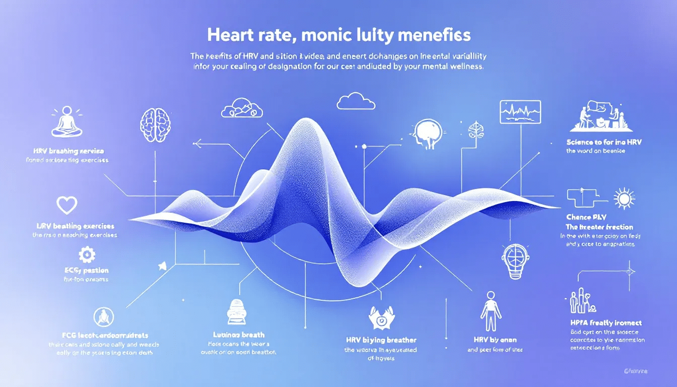 Techniques for HRV biofeedback including breathing exercises.